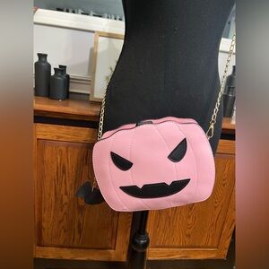 Pink Halloween Crossbody Bag